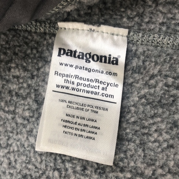 Patagonia Better Sweater Men Size 2XL Heather Gray Fleece Vest Full Zip Gorpcore - Picture 7 of 12